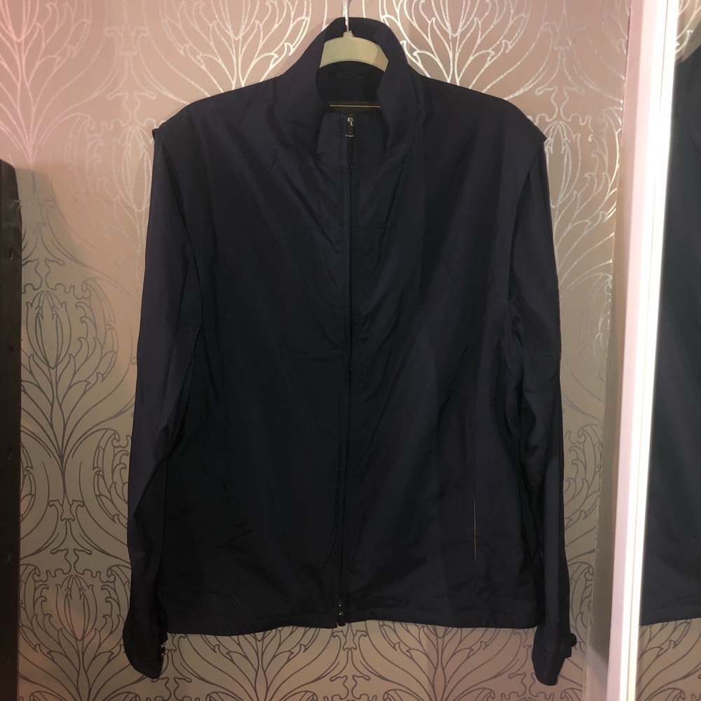 LORO PIANA Windbreaker with detachable sleeves